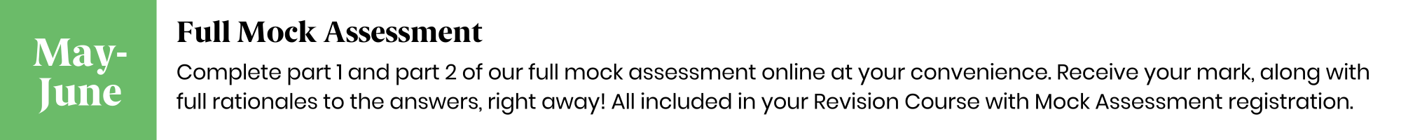 Septembert in the Foundation programme